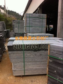 源文石材厂芝麻黑石材产品成品系列展示